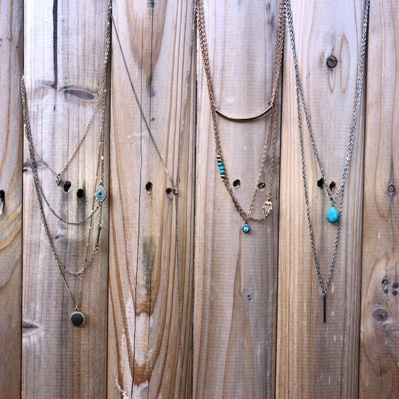 Lulus Jewelry - BUNDLE OF FOUR Necklaces